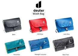 Deuter Wash Bag l, Wash Bag ll - Toiletry Bag For Gym, Swim, Travel - Backpackers Gallery